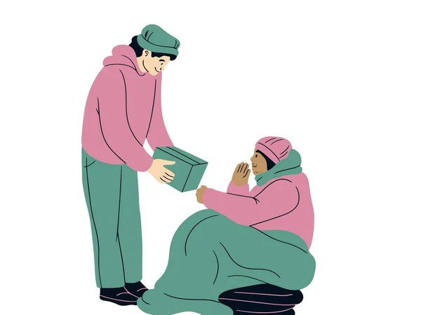 Bir çift genç adam bankta oturup konuşuyorlar.. 