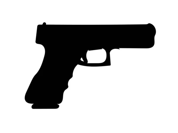 Gun Icon Simple Illustration Gun Vector Icons — Stock Photo, Image
