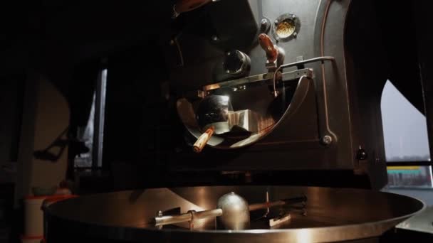 Barista Making Hot Coffee Coffee Shop Process Making Hot Coffee — Stock Video