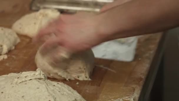 Výrobní Proces Chleba Koncept Potravinářského Průmyslu — Stock video