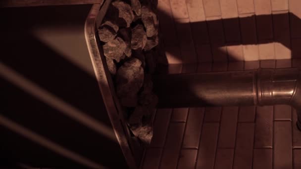 Homme Femme Détendent Confortablement Dans Sauna Profitent Spa Spa Concept — Video
