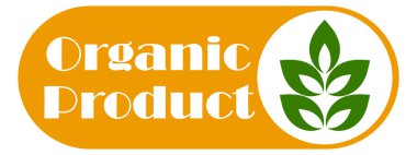 Organic eco natural bio vegan sticker label logo icon. Logo with a pattern of green leaves. Ecological products. Stickers of eco-friendly products. Vector illustration of vegan organic food icons