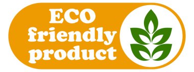 Organic eco natural bio vegan sticker label logo icon. Logo with a pattern of green leaves. Ecological products. Stickers of eco-friendly products. Vector illustration of vegan organic food icons