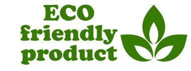 Organic eco natural bio vegan sticker label logo icon. Logo with a pattern of green leaves. Ecological products. Stickers of eco-friendly products. Vector illustration of vegan organic food icons