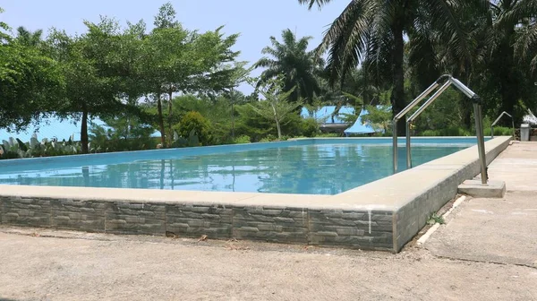 View Swimming Pool Still Beautiful — Stock Photo, Image