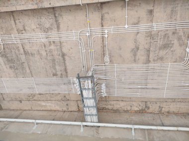 electrical installation in building projects. Bali - Indonesia ; December 20, 2022.