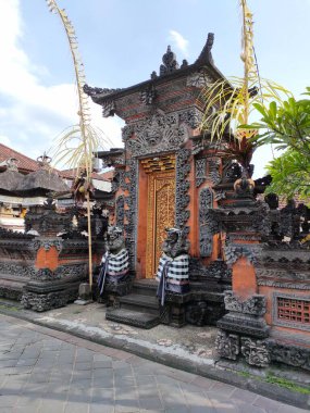 Temple building is a place of worship for Hindus in Bali. Bali - Indonesia ; January 4, 2023.