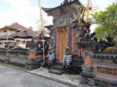 Temple building is a place of worship for Hindus in Bali. Bali - Indonesia ; January 4, 2023.