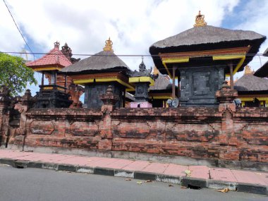 Temple building is a place of worship for Hindus in Bali. Bali - Indonesia ; January 4, 2023.
