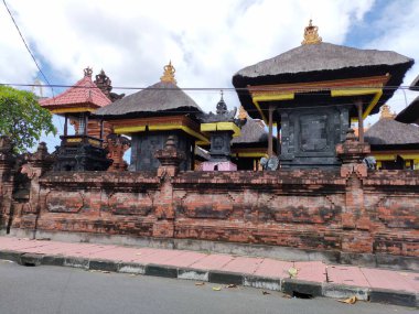 Temple building is a place of worship for Hindus in Bali. Bali - Indonesia ; January 4, 2023.