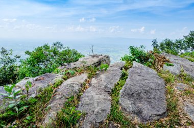 Pha Hua Nak View Point at Chaiyaphum Province, Thailand.