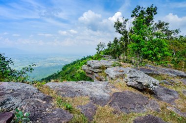 Pha Hua Nak View Point at Chaiyaphum Province, Thailand.