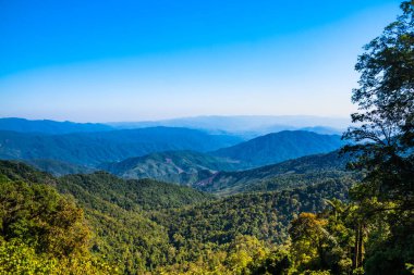 Complex mountain view in Nan Province