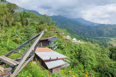 Mountain View at Phu Langka Viewpoint, Thailand.
