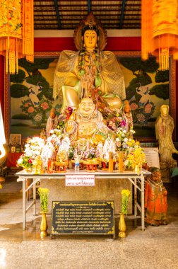 Guan Yin Shrine in Chai Mongkon Temple, Chiang Mai province.