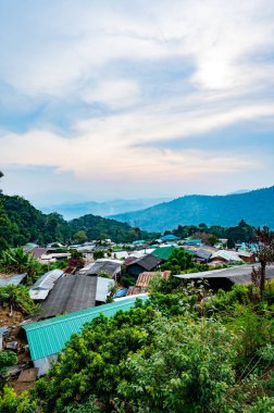 Doi Pui Mong hill tribe village at Doi Suthep Pui national park, Thailand.
