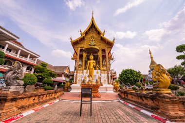 Bupparam temple in Chiang Mai province, Thailand.