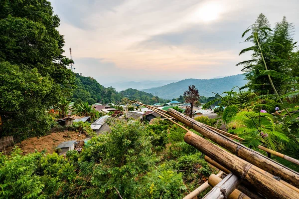 Doi Pui Mong hill tribe village at Doi Suthep Pui national park, Thailand.