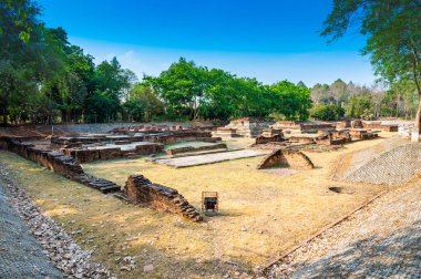 Landscape of Wat Nanchang or Nanchang temple, Chiang Mai province.