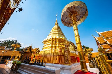Wat Phra That Doi Suthep or Phra That Doi Suthep temple in Chiang Mai province, Thailand.