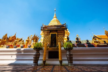 Wat Phra That Doi Suthep or Phra That Doi Suthep temple in Chiang Mai province, Thailand.