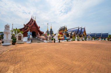 Wat Den Salee Sri Muang Gan or Ban Den temple, Chiang Mai province.