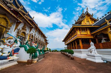Wat Den Salee Sri Muang Gan or Ban Den temple, Chiang Mai province.