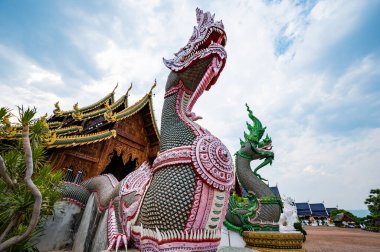 Wat Den Salee Sri Muang Gan or Ban Den temple, Chiang Mai province.