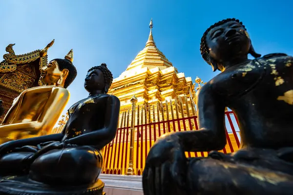 Wat Phra That Doi Suthep or Phra That Doi Suthep temple in Chiang Mai province, Thailand.