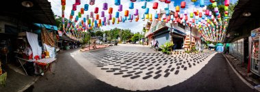 CHIANG MAI, THAILAND - May 20, 2020 : Loacl shop at Bhubing palace, Chiang Mai province.