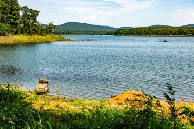 Mae Puem reservoir in Phayao province, Thailand.