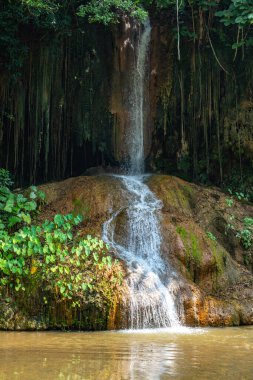 Phu Sang Waterfall in Phayao province, Thailand.