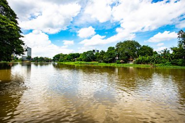 Ping river in Chiangmai province, Thailand.