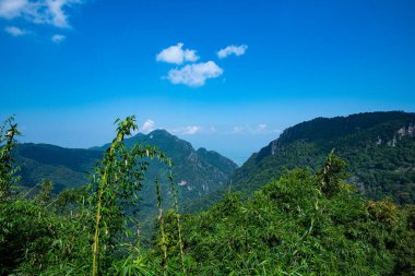 Mountain view at Pha Hi village, Chiang Rai province.