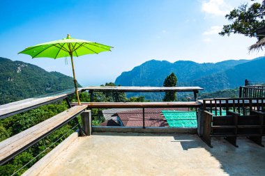 Pha Hi village on the mountain, Chiang Rai province.