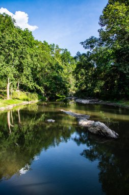Natural view in Op Khan national park, Chiangmai province.