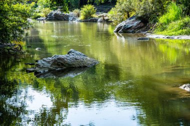 Natural view in Op Khan national park, Chiangmai province.