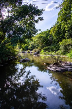 Natural view in Op Khan national park, Chiangmai province.