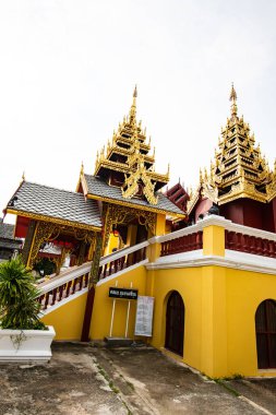 Burmese style building in Sri Chum temple, Lampang province.
