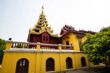 Burmese style building in Sri Chum temple, Lampang province.