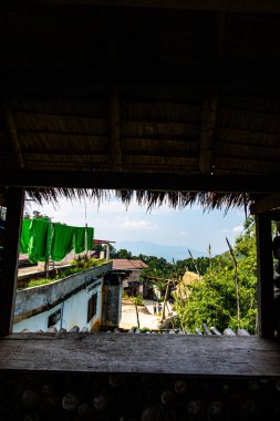 Pha Hi village on the mountain, Chiang Rai province.