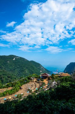 Pha Hi village on the mountain, Chiang Rai province.