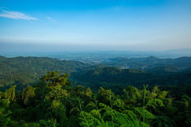 Mountain view at Doi Tung view point, Chiang Rai province.