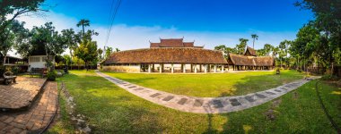Panorama view of Ton Kwen temple, Chiang Mai province.
