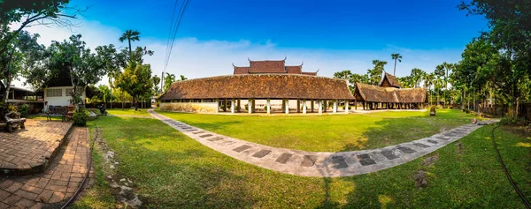 Panorama view of Ton Kwen temple, Chiang Mai province.
