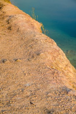 Blue lake at Kamphaeng Phet province, Thailand.