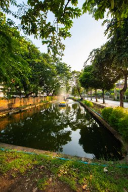 Landscape of Lamphun province, Thailand.