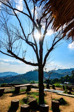 Mountain view at Doi Mon Cham, Chiang Mai province.