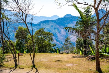 Tayland 'ın Nan ilinde sahne noktası.