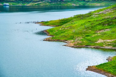 Natural view at Mae Kuang Udom Thara dam, Thailand.